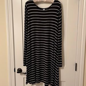 Black Long Sleeved Dress